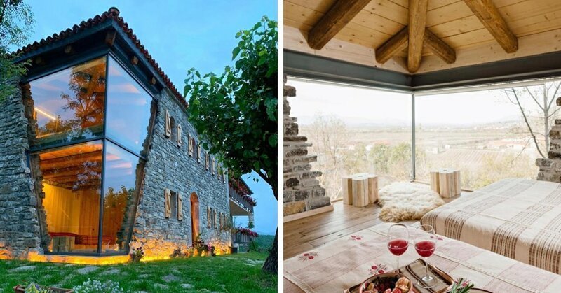 В Албании есть невероятный дом с углом из стекла: что он из себя представляет и как выглядит внутри (15 фото)