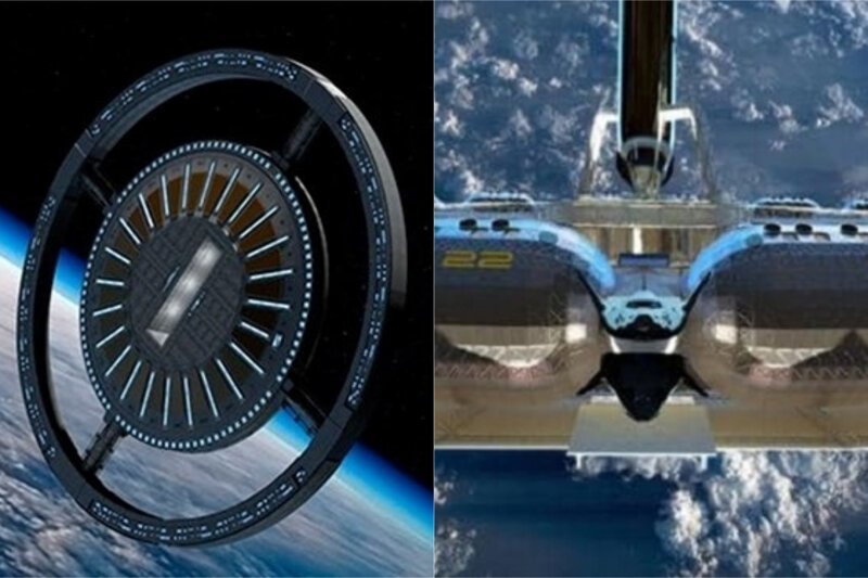 Американцы показали, как будет выглядеть первый в мире космический отель (7 фото)
