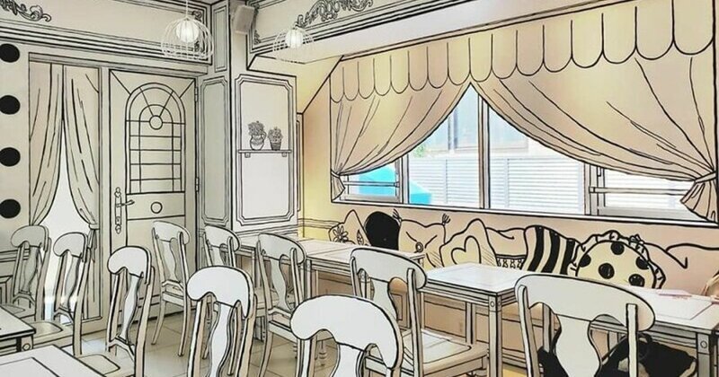 Необычное кафе в Японии заставит вас почувствовать, что вы попали в комикс (17 фото)