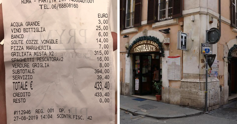 Как римские рестораны обманывают туристов (10 фото)