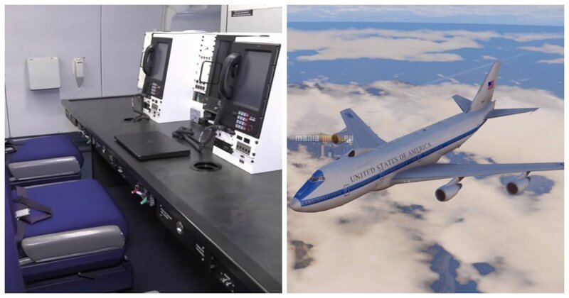 Американский самолет «Судного дня» впервые детально показали изнутри (5 фото + 1 видео)