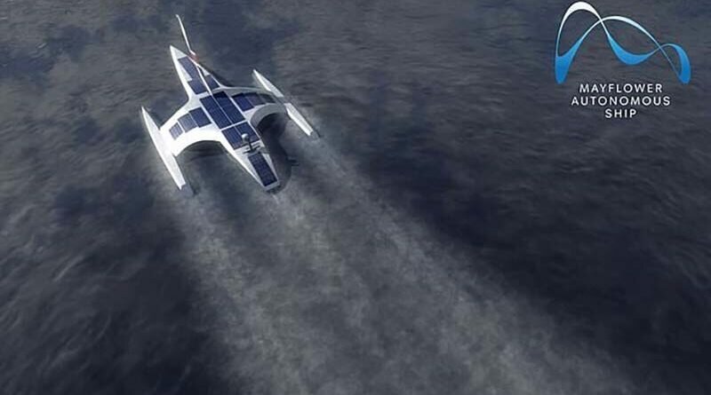 Новый «Мейфлауэр» может стать первым полностью автономным судном, пересекающим Атлантику (4 фото + 1 видео)