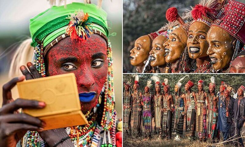 Конкурс мужской красоты племени водаабе (11 фото)