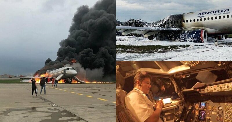 Пилот сгоревшего Sukhoi Superjet 100 впервые детально рассказал о злополучной посадке самолета (6 фото)