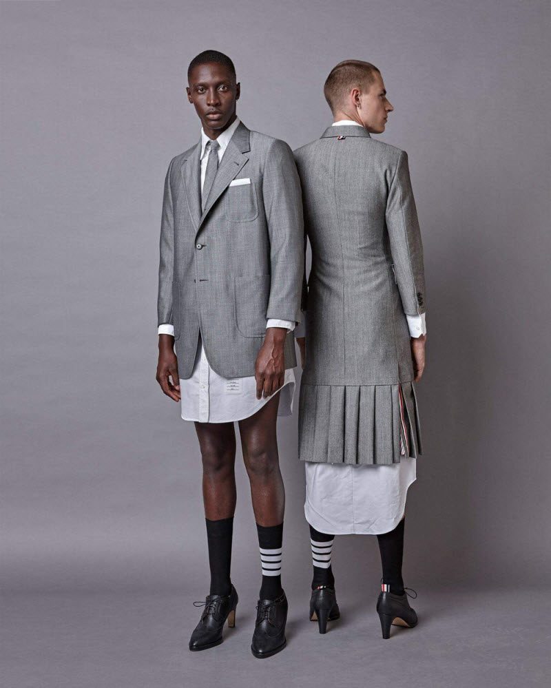 Юбки и платья: мужская мода лета 2020 (28 фото)
