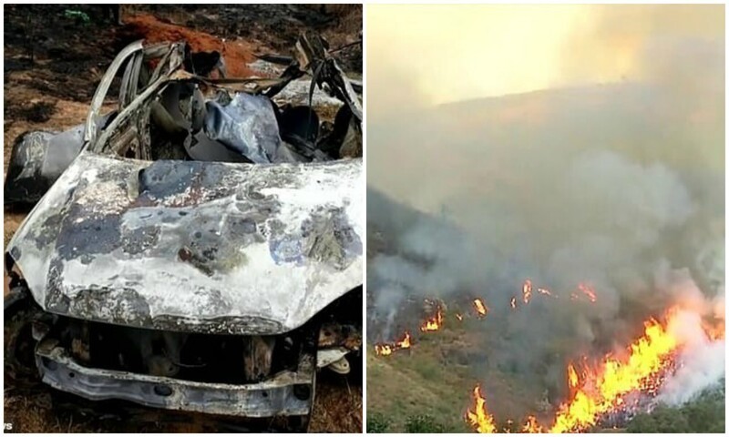 Пенсионер из Бразилии спалил 673 гектара леса, решив сжечь свой автомобиль (10 фото)