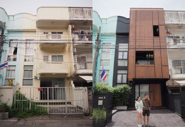 Как превратить старый дом в Бангкоке в современную виллу? (8 фото)