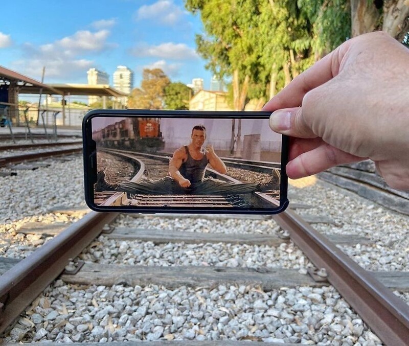 Новые приколы 2020: 30 клевых и смешных фотоколлажей, сделанных с помощью двух смартфонов (30 фото) - 04.10.2020
