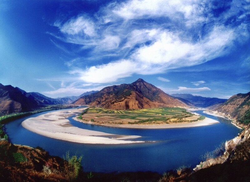 Река Янцзы, Китай (27 фото)