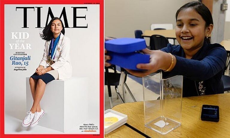 Гитанджали Рао — первый ребёнок, украсивший обложку журнала TIME (7 фото)
