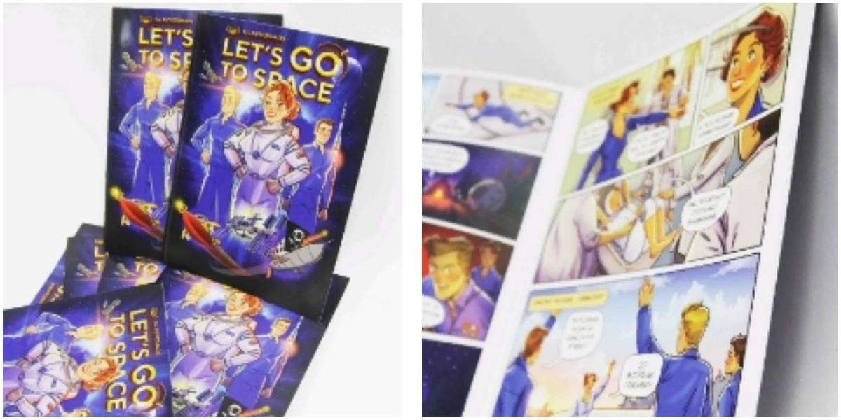 Главкосмос выпустил комикс про сильную и независимую женщину-космонавта (5 фото)