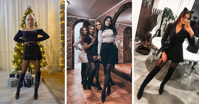 Самые роскошные девушки новогодних корпоративов, которые уже проводили 2020 год (21 фото)