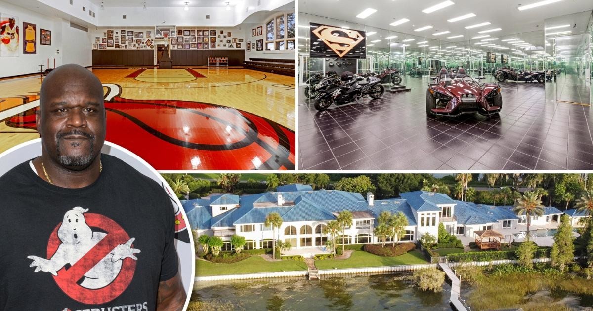 Шакил О’Нил продал свой роскошный дворец во Флориде за 16,5 миллионов долларов (13 фото)