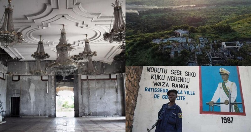 Версаль в джунглях: что стало с шикарным дворцом африканского диктатора (24 фото)