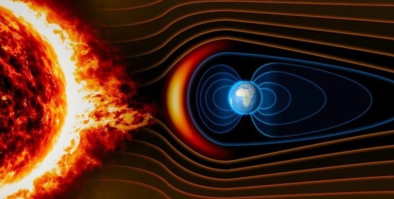 Почему у земли есть мощное магнитное поле, а у марса, венеры и меркурия нет? (5 фото)