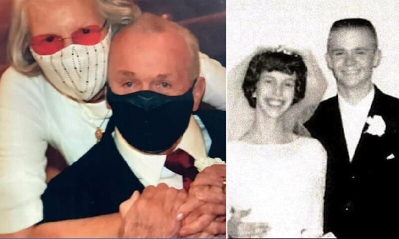 Это судьба: пара решила снова пожениться спустя 55 лет после развода (12 фото)
