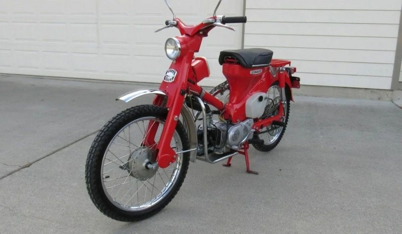 Экскурс в прошлое: мотоцикл Honda Trail 1964 года с очень малым пробегом (15 фото + 1 видео)