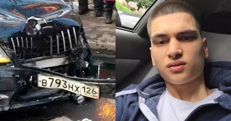 Водитель Mercedes на севере Москвы сбил на тротуаре двух женщин и сбежал (8 фото + 1 видео)