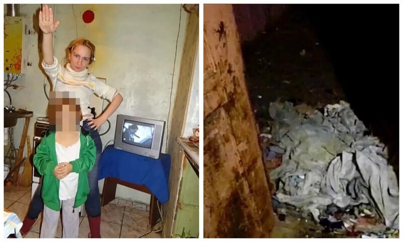 В Подмосковье в грязном доме полном котов обнаружили девочку-маугли (9 фото)