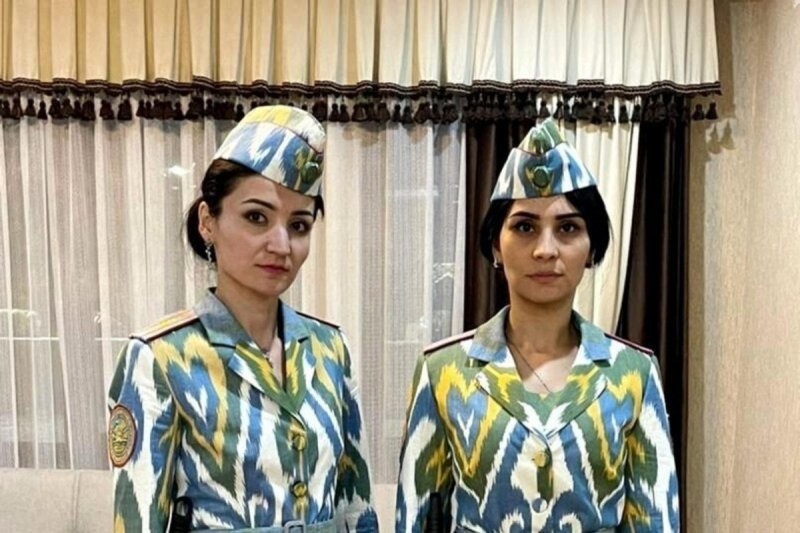 На службу - как на праздник: в МВД Таджикистана показали новую форму женщин-полицейских (5 фото)