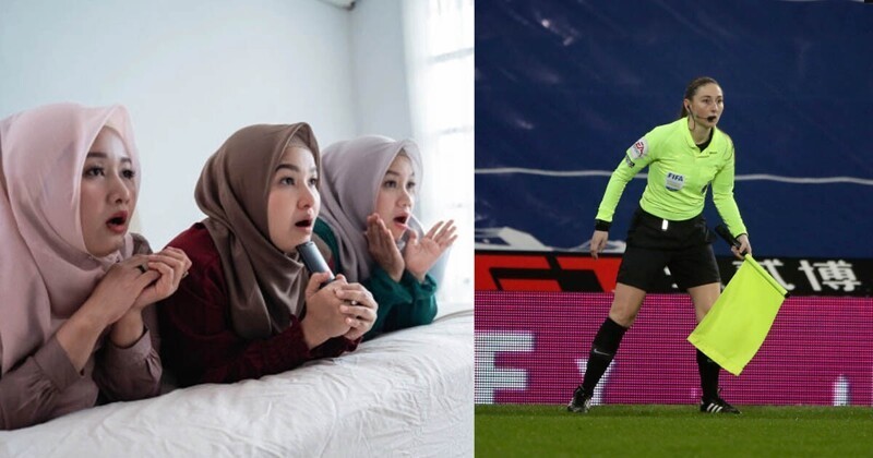 Футбол без ног: иранская цензура порезвилась на матче (6 фото)