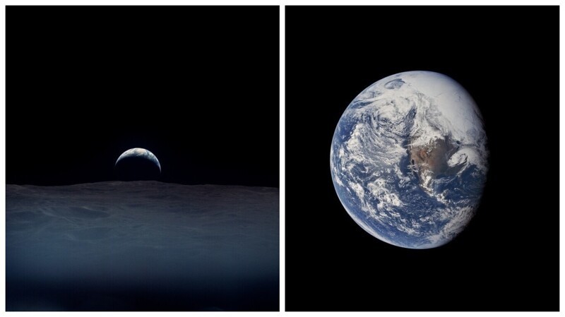Снимки Земли, сделанные астронавтами миссий 