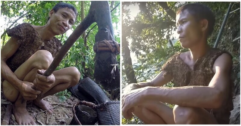 Мужчина, который вырос в джунглях, 40 лет не знал о существовании женщин (5 фото)