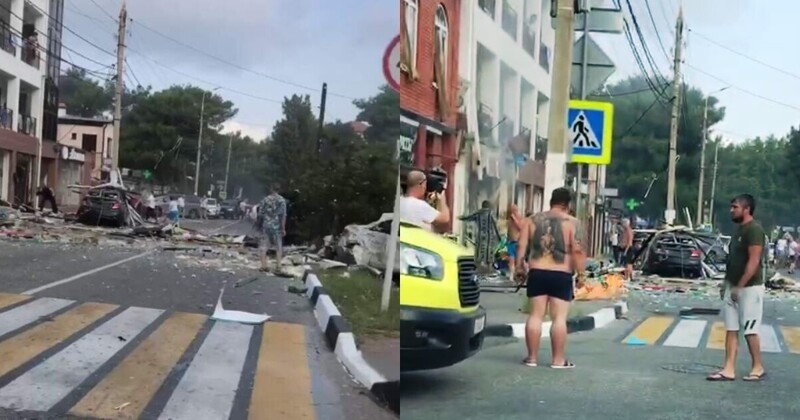 В гостинице в центре Геленджика произошел взрыв: есть погибший и пострадавшие (3 фото + 3 видео)