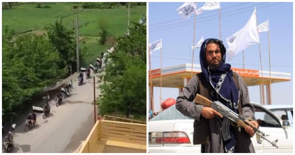 Талибы открыли огонь по митингующим в поддержку флага Афганистана (5 фото + 3 видео)