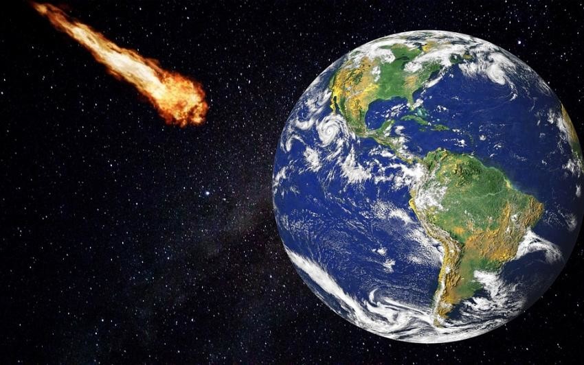 В NASA зафиксировали приближение к земле опасного астероида (1 фото)