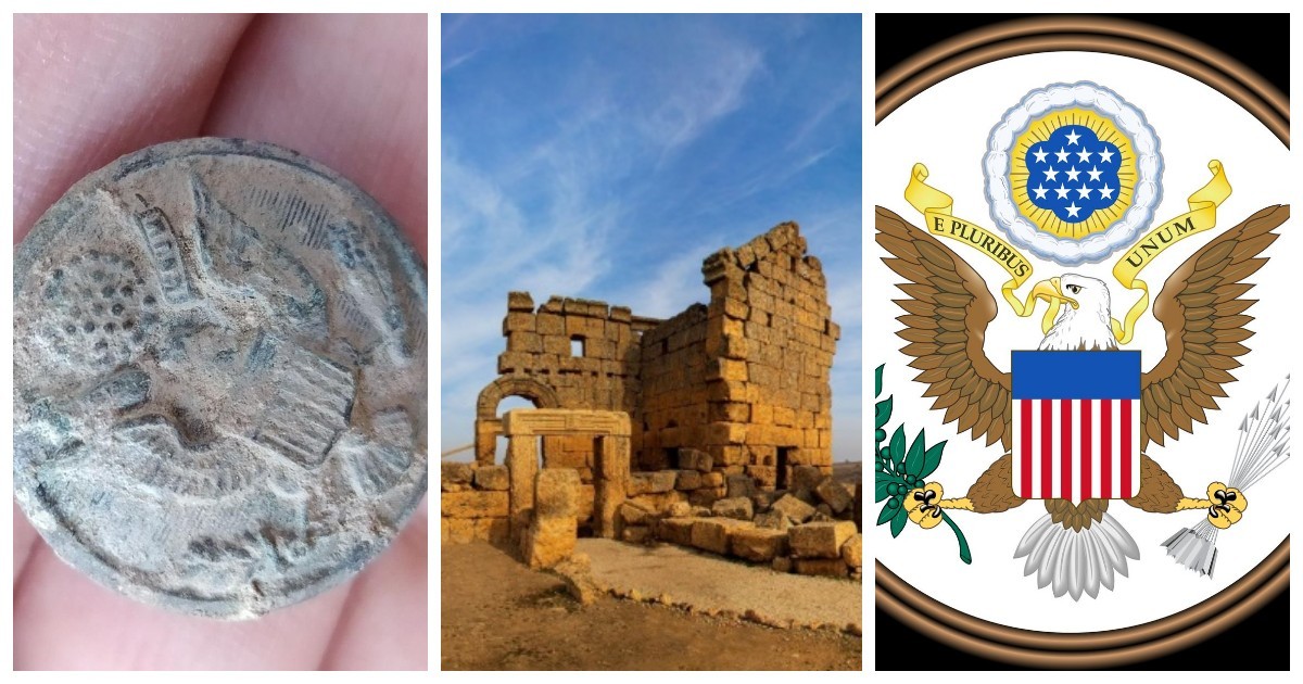 На раскопках римского форта в Турции найдена гербовая печать США: мы чего-то не знаем? (5 фото)