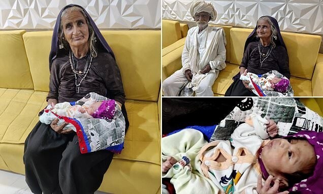 Жительница Индии родила своего первенца в 70 лет (6 фото + 1 видео)