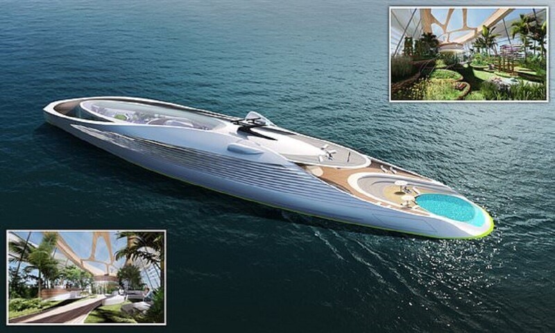 Супер-яхта для миллионера-эколога (11 фото)