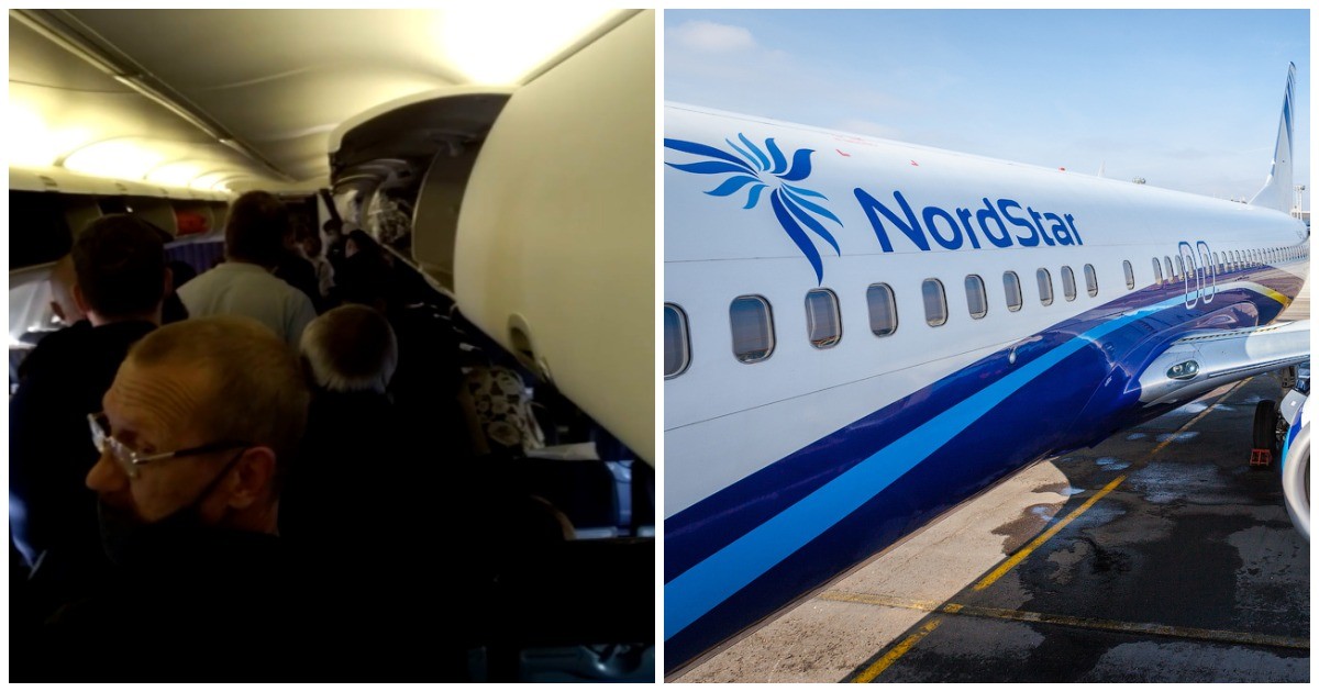 Пассажиры рейса Москва - Сочи больше часа не могли покинуть самолет из-за украденного пледа (1 фото + 1 видео)