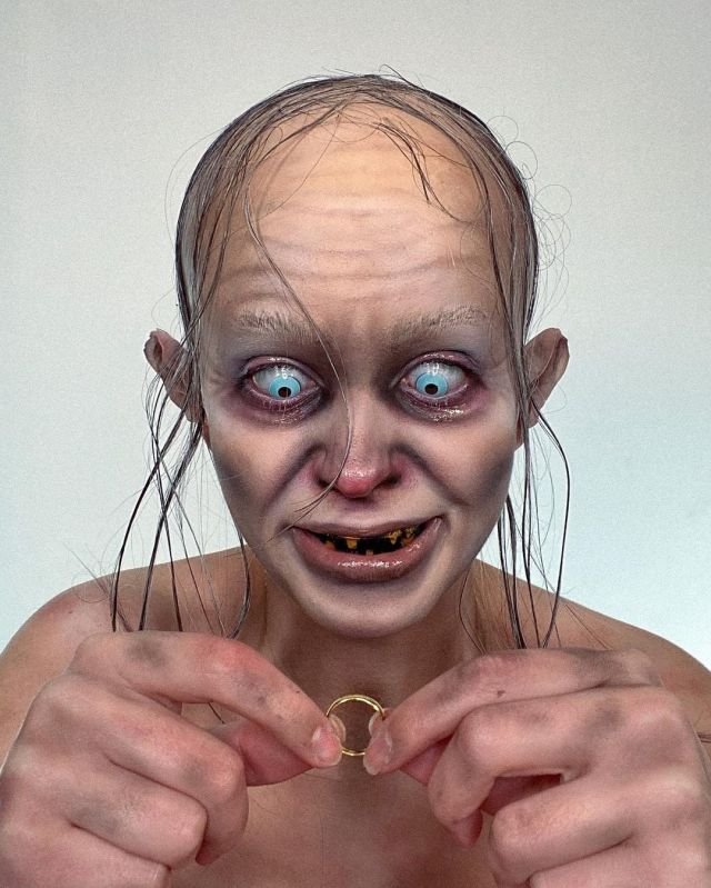 Шарлотта Робертс - гений макияжа, которая может превратиться в любого киногероя (17 фото)