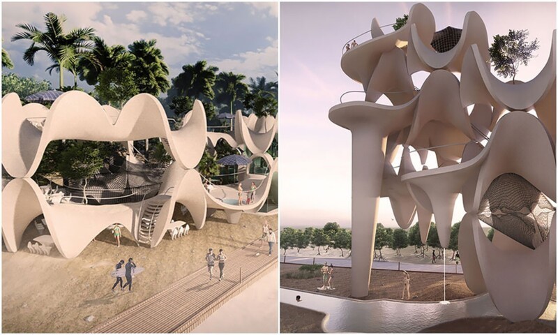 На Филиппинах построят эко-здания в форме кораллов (12 фото)
