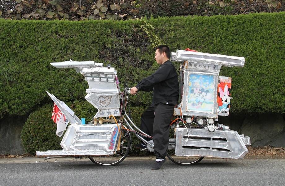 Как японцы украшают свои велосипеды (13 фото)