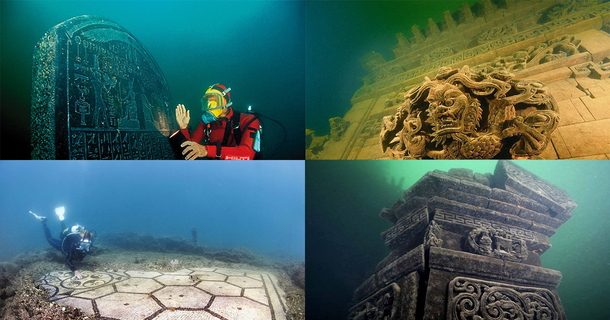 Не только Атлантида: какие древние города безвозвратно ушли под воду (23 фото)