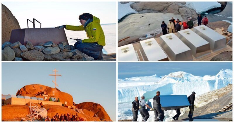 Ледяной приют: как хоронят полярников в Антарктиде (9 фото)