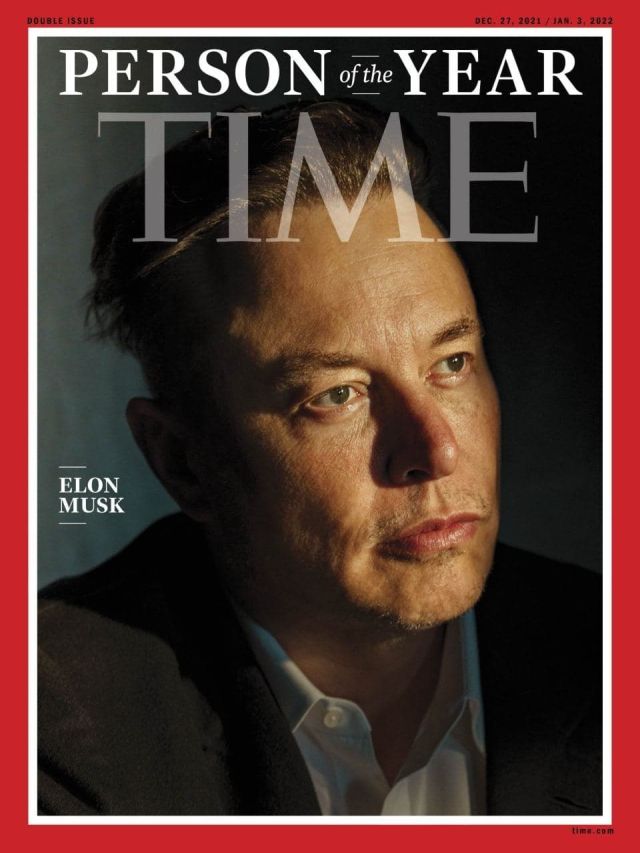Илон Маск стал Человеком года по версии журнала Time