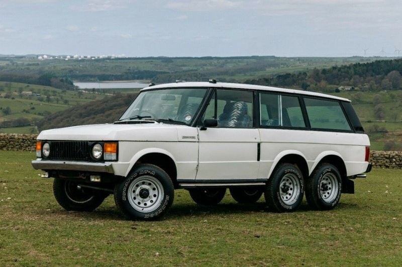 Трехдверный Range Rover 66: необычный английский 6-колесный внедорожник (8 фото)