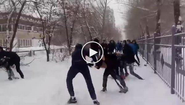 Как быстро прекратить драку школьников в Новокузнецке