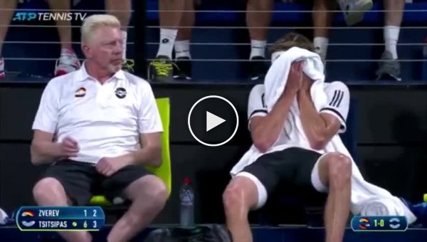 Разговор немецкого теннисиста с отцом (мат)