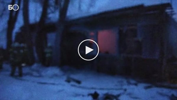 В Томской области сгорело общежитие вместе с 11 рабочими