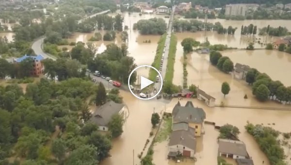 Наводнение в Западной Украине