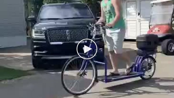 Первый в мире беговой велосипед (15 фото + видео)