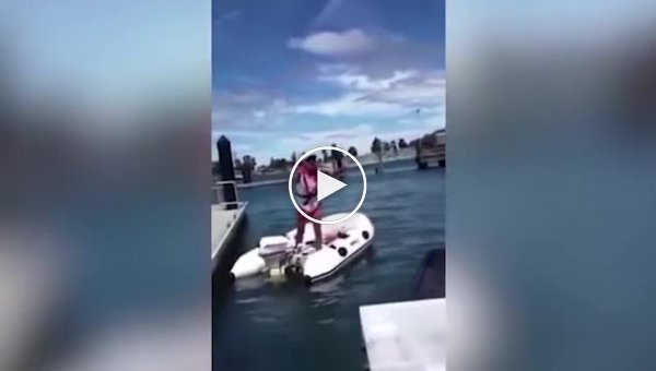 В Новой Зеландии мужчина протаранил лодку, после скандала с ее владельцем