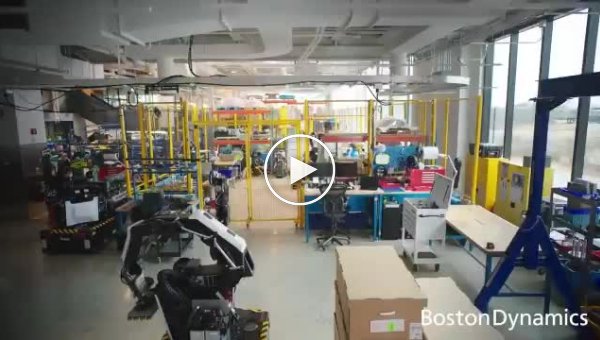 Boston Dynamics показали работу нового робота Stretch