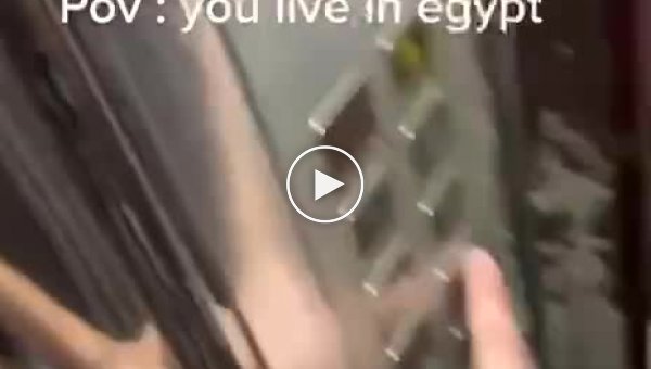 Как выглядят обычные лифты в Египте