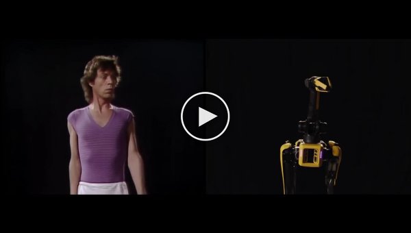 Инженеры Boston Dynamics поздравили группу The Rolling Stones с помощью необычного клипа